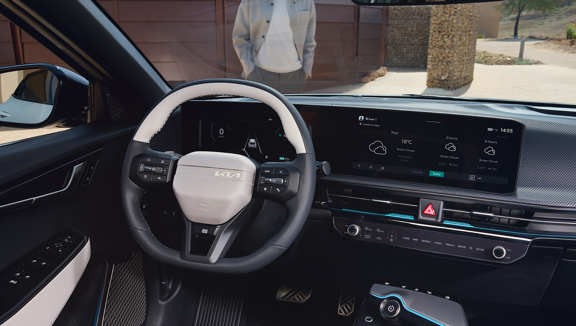 Kia EV6 Infotainment und Navigation